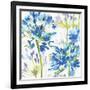 Blue Medley III-Hugo Wild-Framed Art Print