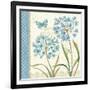 Blue Melody III-Daphne Brissonnet-Framed Art Print