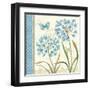 Blue Melody III-Daphne Brissonnet-Framed Art Print