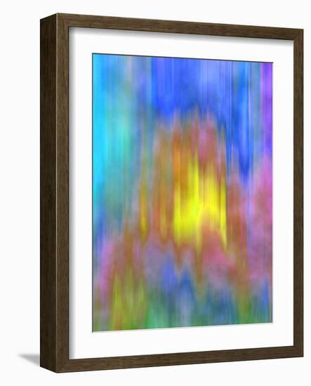 Blue Meltdown-Ruth Palmer-Framed Art Print