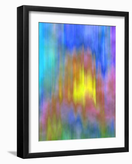 Blue Meltdown-Ruth Palmer-Framed Art Print