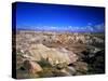 Blue Mesa Overlook, Petrified Forest National Park, Arizona, USA-Bernard Friel-Stretched Canvas