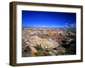 Blue Mesa Overlook, Petrified Forest National Park, Arizona, USA-Bernard Friel-Framed Photographic Print