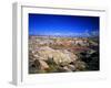 Blue Mesa Overlook, Petrified Forest National Park, Arizona, USA-Bernard Friel-Framed Photographic Print