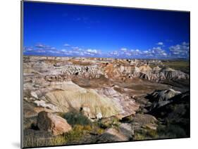 Blue Mesa Overlook, Petrified Forest National Park, Arizona, USA-Bernard Friel-Mounted Photographic Print