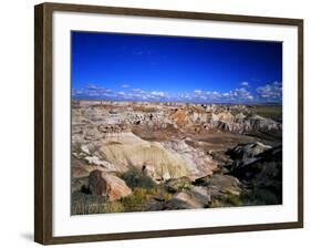 Blue Mesa Overlook, Petrified Forest National Park, Arizona, USA-Bernard Friel-Framed Photographic Print