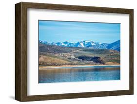 Blue Mesa Reservoir in Gunnison National Forest Colorado-digidreamgrafix-Framed Photographic Print