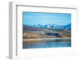 Blue Mesa Reservoir in Gunnison National Forest Colorado-digidreamgrafix-Framed Photographic Print