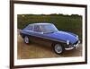 Blue MG GT-null-Framed Premium Giclee Print