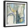 Blue Mirage Illusion-Jacob Q-Framed Art Print