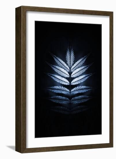 Blue Mirror-Philippe Sainte-Laudy-Framed Photographic Print