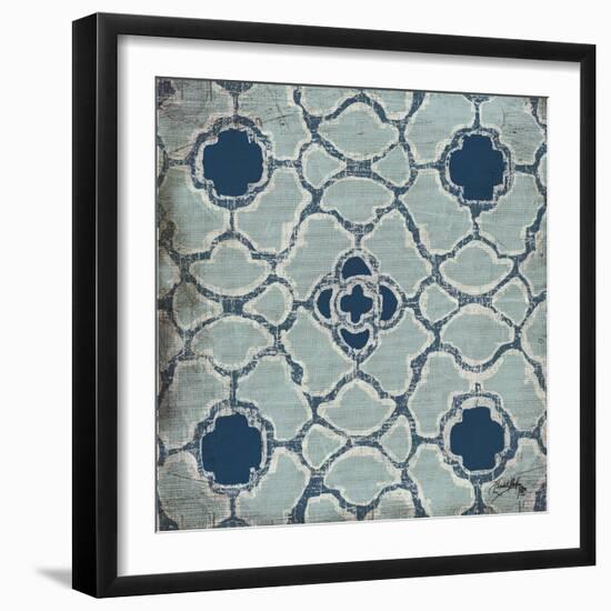 Blue Modele III-Elizabeth Medley-Framed Art Print