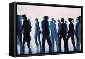 Blue Monday-Farrell Douglass-Framed Stretched Canvas