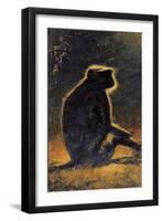 Blue Monkey-Michael Jackson-Framed Giclee Print