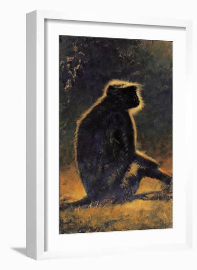 Blue Monkey-Michael Jackson-Framed Giclee Print