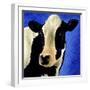 Blue Moo Moo-Will Bullas-Framed Premium Giclee Print