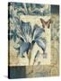 Blue Moods Lily-Pamela Gladding-Stretched Canvas