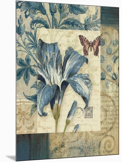 Blue Moods Lily-Pamela Gladding-Mounted Art Print