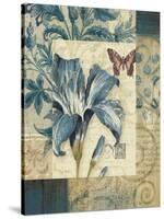 Blue Moods Lily-Pamela Gladding-Stretched Canvas