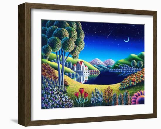 Blue Moon 6-Andy Russell-Framed Art Print