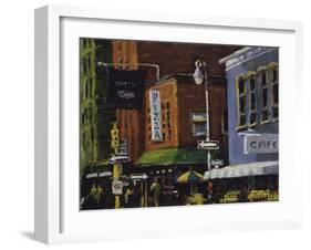 Blue Moon Cafe, New York City-Patti Mollica-Framed Giclee Print