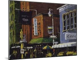 Blue Moon Cafe, New York City-Patti Mollica-Mounted Giclee Print