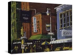 Blue Moon Cafe, New York City-Patti Mollica-Stretched Canvas