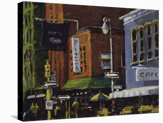 Blue Moon Cafe, New York City-Patti Mollica-Stretched Canvas