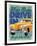 Blue Moon Drive In-null-Framed Giclee Print