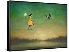 Blue Moon Expedition-Duy Huynh-Framed Stretched Canvas