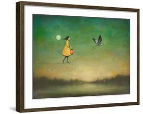 Blue Moon Expedition-Duy Huynh-Framed Art Print