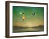 Blue Moon Expedition-Duy Huynh-Framed Art Print