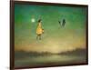 Blue Moon Expedition-Duy Huynh-Framed Art Print