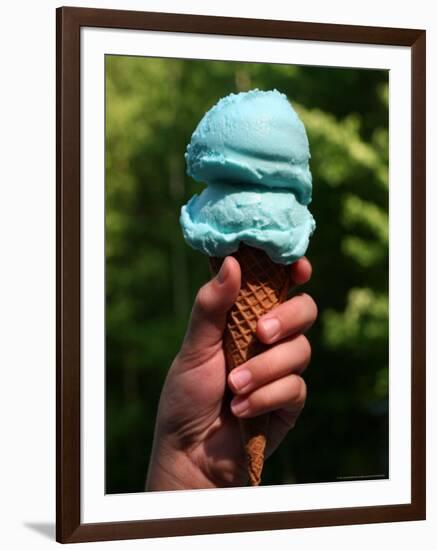Blue Moon Ice Cream, Concord, New Hampshire-Larry Crowe-Framed Photographic Print