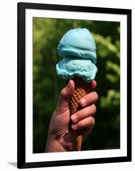 Blue Moon Ice Cream, Concord, New Hampshire-Larry Crowe-Framed Photographic Print