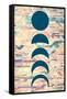 Blue Moon Phases-null-Framed Stretched Canvas