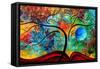Blue Moon Risin-Megan Aroon Duncanson-Framed Stretched Canvas