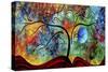 Blue Moon Rising-Megan Aroon Duncanson-Stretched Canvas