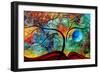 Blue Moon Rising-Megan Aroon Duncanson-Framed Premium Giclee Print