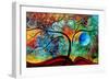 Blue Moon Rising-Megan Aroon Duncanson-Framed Premium Giclee Print