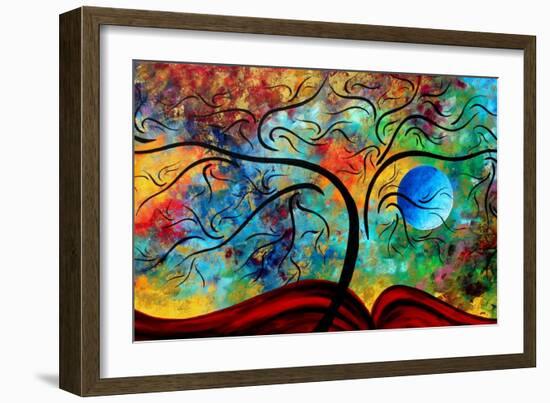 Blue Moon Rising-Megan Aroon Duncanson-Framed Art Print