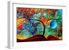 Blue Moon Rising-Megan Aroon Duncanson-Framed Art Print