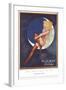 Blue Moon Silk stockings, Womens Glamour Pin-Ups Nylons Hosiery, USA, 1920-null-Framed Giclee Print