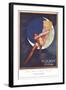 Blue Moon Silk stockings, Womens Glamour Pin-Ups Nylons Hosiery, USA, 1920-null-Framed Giclee Print