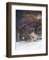 Blue Moon-Ray Hendershot-Framed Art Print