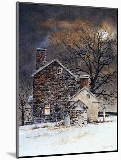 Blue Moon-Ray Hendershot-Mounted Art Print