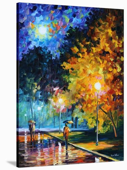 Blue Moon-Leonid Afremov-Stretched Canvas