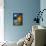 Blue Moon-Leonid Afremov-Framed Stretched Canvas displayed on a wall