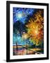 Blue Moon-Leonid Afremov-Framed Art Print