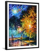 Blue Moon-Leonid Afremov-Framed Art Print